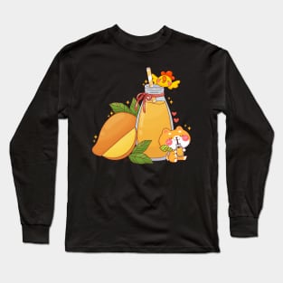 Shiba Mango Juice Long Sleeve T-Shirt